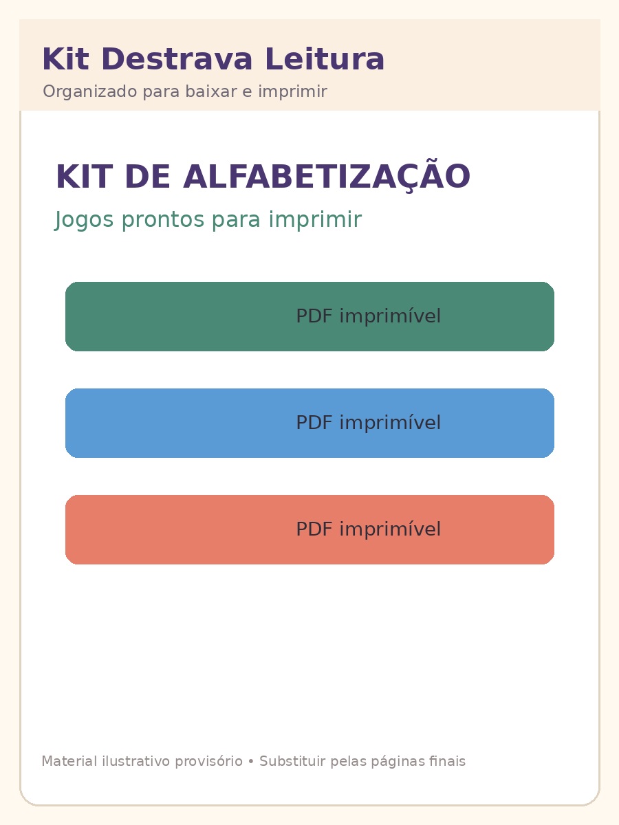 Prévia ilustrativa da capa do kit
